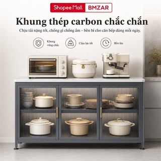 TỦ BẾP Thép Carbon Cao Cấp BÀN LÀM VIỆC BẾP Chất Lượng Bền Bỉ Kệ Tủ Bếp Đa Năng