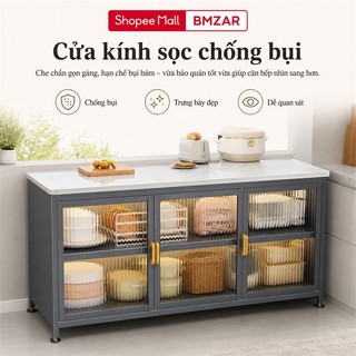 TỦ BẾP Thép Carbon Cao Cấp BÀN LÀM VIỆC BẾP Chất Lượng Bền Bỉ Kệ Tủ Bếp Đa Năng