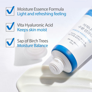 Kem Chống Nắng Cây Bạch Dương Round Lab SPF50+ 50ml/Không Gây Bí Da/Dưỡng Ẩm