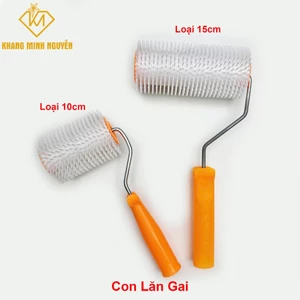 Con lăn gai 10cm-15cm khử bọt khí cho sàn Epoxy