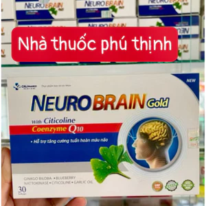 Neuro brain gold, hỗ trợ bổ não, hàng loại 1, date mới nhất