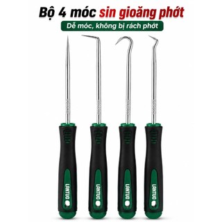 Bộ Móc Gioăng Phớt 4 Chi Tiết | 4 Đầu Móc Chuyên Dụng | Dễ Móc, Không Rách Phớt