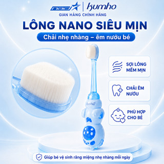 Bàn Chải Đánh Răng Kumho HQ18 Lông Siêu Mịn Chính Hãng Hàn Quốc Siêu Mềm Bảo Vệ Nướu Trẻ Em