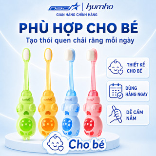 Bàn Chải Đánh Răng Kumho HQ18 Lông Siêu Mịn Chính Hãng Hàn Quốc Siêu Mềm Bảo Vệ Nướu Trẻ Em