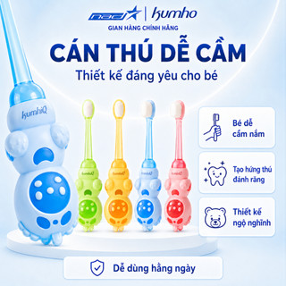 Bàn Chải Đánh Răng Kumho HQ18 Lông Siêu Mịn Chính Hãng Hàn Quốc Siêu Mềm Bảo Vệ Nướu Trẻ Em