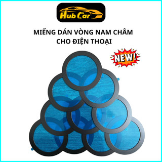 [Set 2 Miếng] Miếng Dán Vòng Nam Châm Cho Ốp Lưng Điện Thoại Dùng Cho Giá Đỡ Điện Thoại Từ Tính