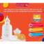Máy hâm sữa 4 chức năng Fatz Baby Mono 2 FB3002SL - hâm sữa, hâm thức ăn, vắt cam, rã đông, và tiệt trùng