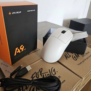 Chuột không dây ATK  A9 Bản tiêu chuẩn,Chuột Gaming siêu nhẹ Gia cực tốt, PAW3395 Realtek 8KHz Chính Hãng