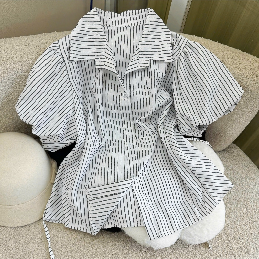 Áo Sơ Mi Thời Trang Bigsize Nữ Tay Ngắn 1 Túi Chất Vải Mềm Mịn Phù Hợp Đi Chơi Đi Làm SM192/SM189