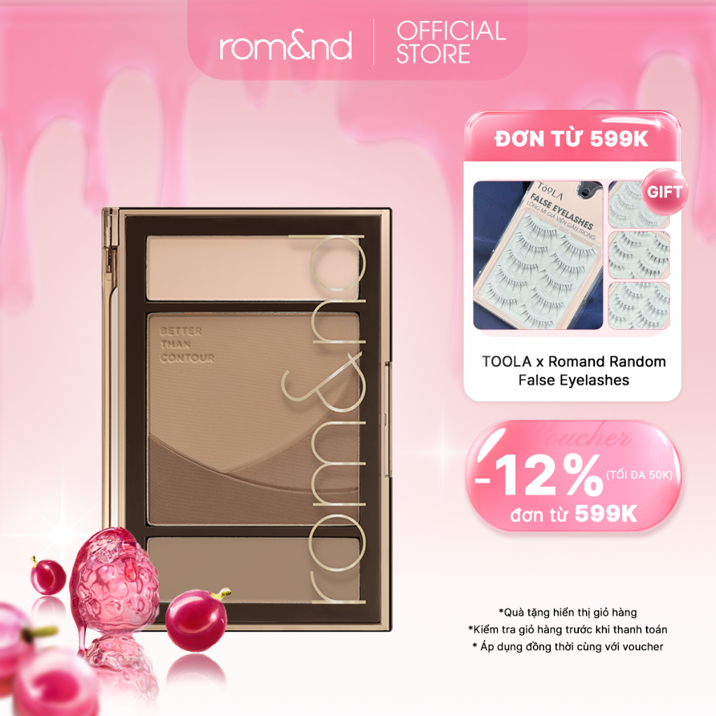 Bảng phấn tạo khối Romand Better Than Contour 20.5g