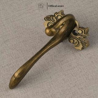 Móc treo đồ kim loại gắn tường, gắn gỗ Oabu phong cách cổ điển vintage 23a 86mm