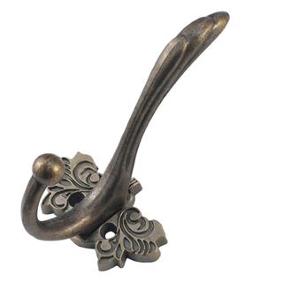 Móc treo đồ kim loại gắn tường, gắn gỗ Oabu phong cách cổ điển vintage 23a 86mm