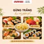 Gừng Lát Trắng Ngâm Sushi Sashimi 1.5kg | Gừng Trắng Ngâm Chua | Gừng Manyo Sushigari White