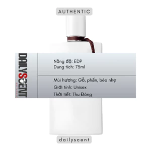 Nước hoa Santal Blanc 75ml EDP VC | Nước hoa nam| Nước hoa mùi gỗ| Dailyscent| Nước hoa niche