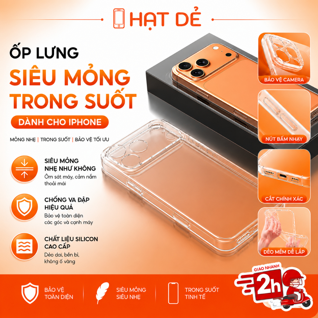 Ốp Lưng Trong Suốt Chính Hãng Berlia Dành Cho Xs/XR/XS Max/11/12/13/14/15/16/17/Plus/Air/Pro/Pro Max