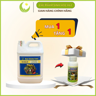 NÂNG PH ĐẤT NANO KHOÁNG CANXI CAN 5 LÍT  - TĂNG PH ĐẤT NHANH, HẠ PHÈN, CÂN BẰNG PH ĐẤT, THAY THẾ VÔI