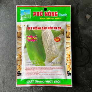 [Gói 100g~300 Hạt] Hạt giống Bắp Nếp Nù Sữa Siêu Dẻo, Dễ Trồng, Sinh Trưởng Khỏe, Ăn Dẻo Thơm