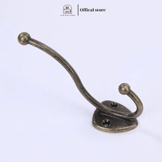 Móc treo kim loại gắn tường Oabu phong cách cổ điển vintage 25a trái tim