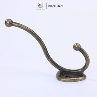 Móc treo kim loại gắn tường Oabu phong cách cổ điển vintage 25a trái tim
