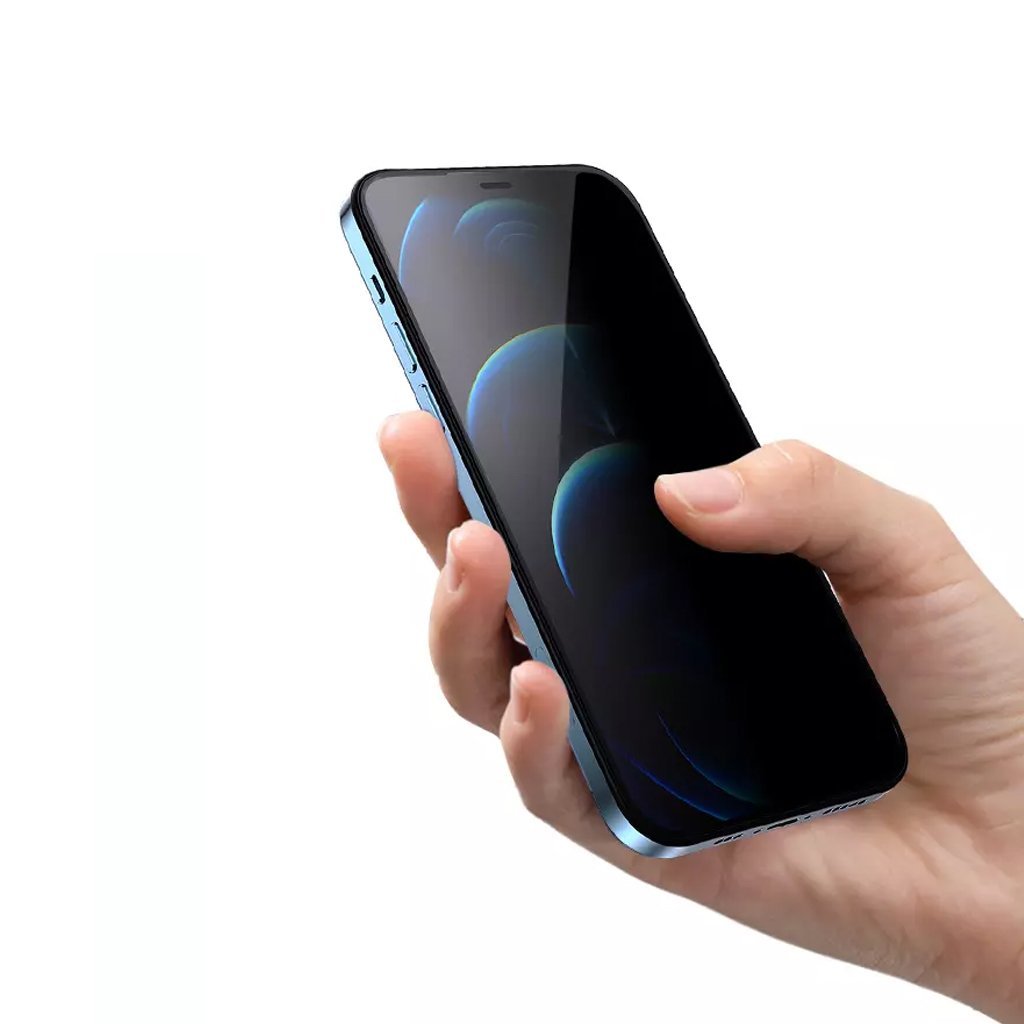 [Chính Hãng] Kính Cường Lực Chống Nhìn Trộm WiWU iVista Full Màn Hình Có Màng Loa Bảo Vệ Cho iPhone 17 16 15 14 13 PRM