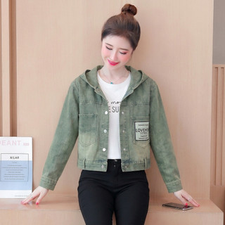 Áo khoác JEAN nữ MOLADY thêu cực chất 2 túi trước nổi bật K564