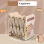 Kệ Sách 3 Ngăn Kim Loại Gấp Gọn Capybara Panda Giá Để Sách Để Bàn Chống Gỉ Cao Cấp MUN STORE KESACH848