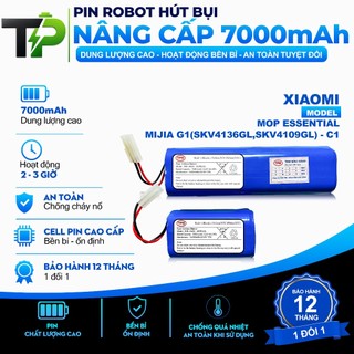 PIN ROBOT HÚT BỤI NÂNG CẤP THAY THẾ XIAOMI MOP ESSENTIAL MIJIA G1(SKV4136GL,SKV4109GL) - C1 NÂNG CẤP