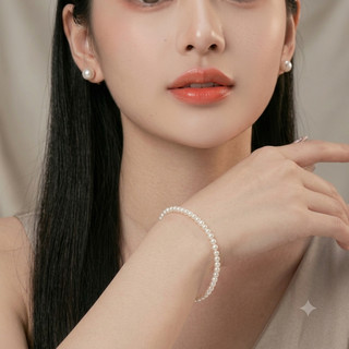 [NgocDaisy] N59 Vòng tay handmade hạt Ngọc nhân tạo đá sang trọng