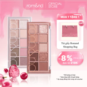 Bảng phấn mắt 10 màu siêu lấp lánh Hàn Quốc Romand Better Than Palette 7.5g