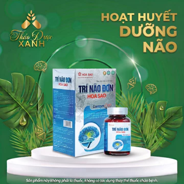 Viên Uống Bổ Não Trí Não Đơn – Hoạt Huyết Dưỡng Não, Cải Thiện Trí Nhớ, Giảm Nguy Cơ Tai Biến