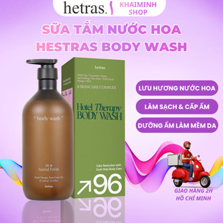 Sữa Tắm HETRAS 1013ml Cao Cấp, Sữa Tắm Hương Nước Hoa Lưu Hương 24h Dưỡng Ẩm Trắng Da Cho Nam Và Nữ