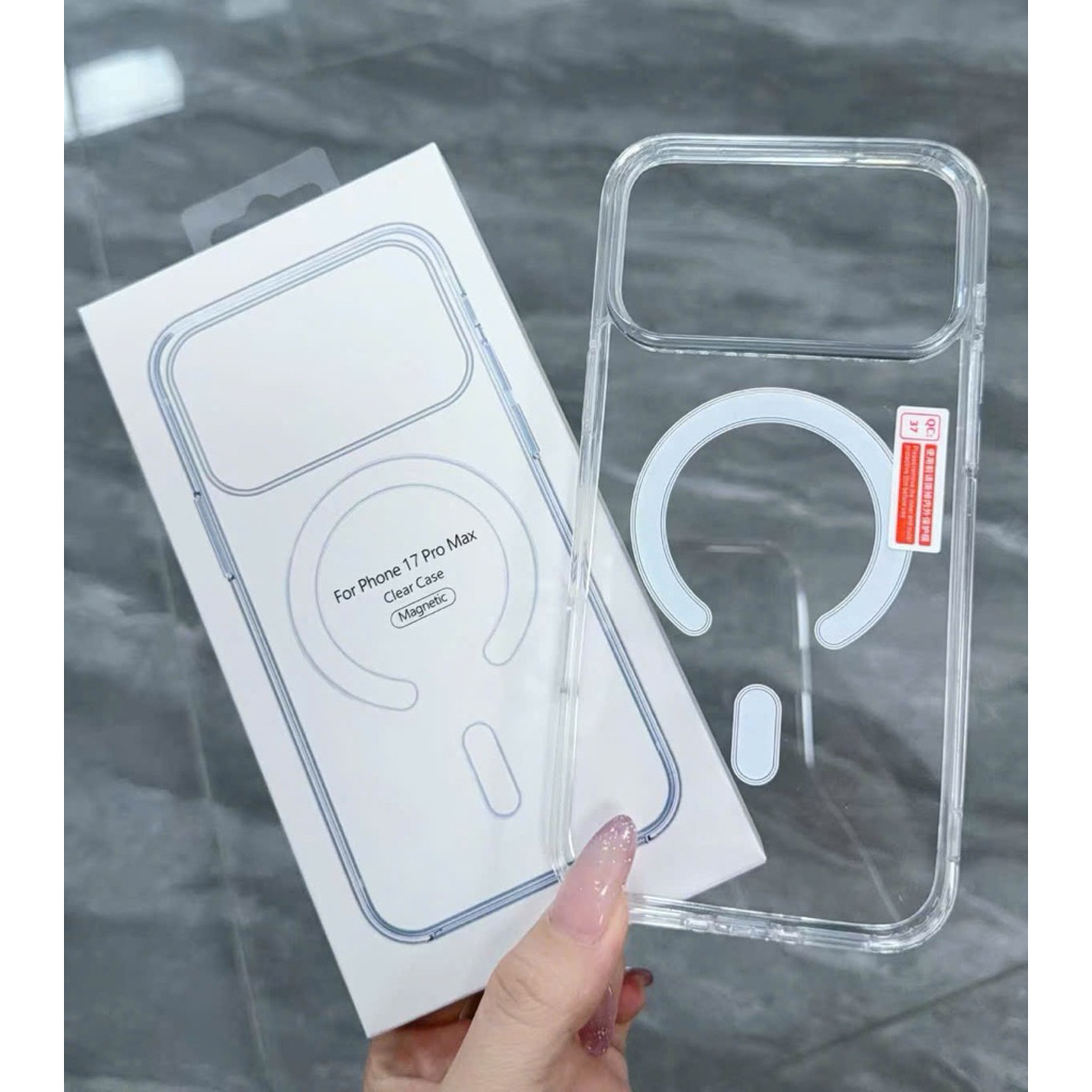 Ốp Lưng  iPhone 11 12 13 14 15 Thường & Pro Max Trong Suốt Chống Sốc TPU, Chống ố vàng , Hỗ trợ từ tính sạc không dây