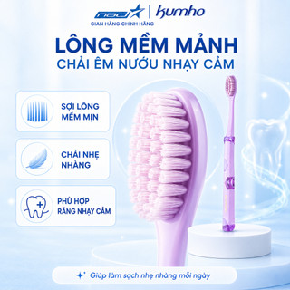 Bàn Chải Đánh Răng Kumho HQ8 Cho Răng Nhạy Cảm Lông Siêu Mềm Bảo Vệ Nướu Làm Sạch Hiệu Quả