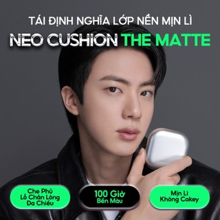 [MỚI] Phấn Nước Trang Điểm Mịn Lì LANEIGE NEO CUSHION THE MATTE 15G
