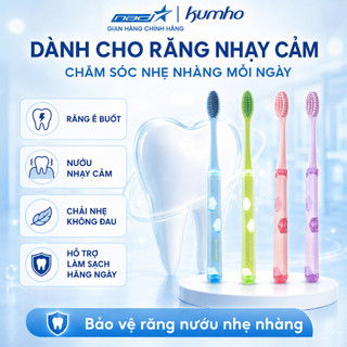 Bàn Chải Đánh Răng Kumho HQ8 Cho Răng Nhạy Cảm Lông Siêu Mềm Bảo Vệ Nướu Làm Sạch Hiệu Quả