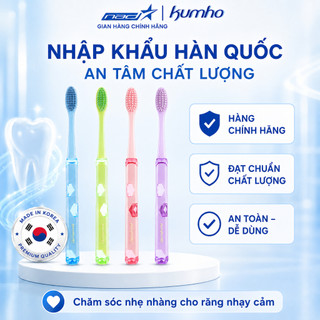 Bàn Chải Đánh Răng Kumho HQ8 Cho Răng Nhạy Cảm Lông Siêu Mềm Bảo Vệ Nướu Làm Sạch Hiệu Quả