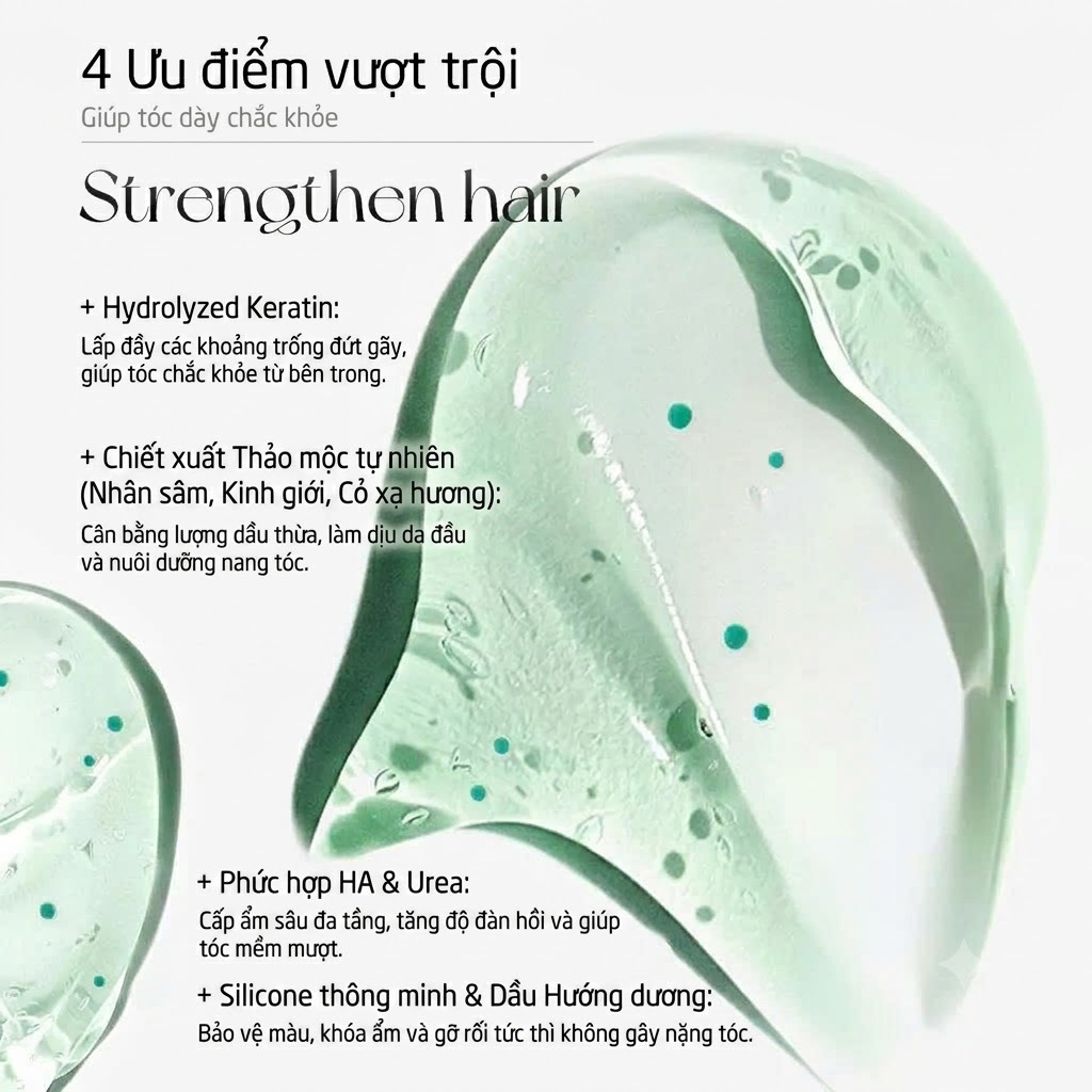 Dầu gội, dầu xả SPĒS muối biển kiểm soát dầu, hỗ trợ tạo phồng mái tóc chính hãng 500ml