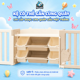 Kệ Đồ Chơi Pakey Nhựa Nguyên Sinh Dày Dặn, Kệ Đựng Đồ Bản Dày Chắc Chắn Nhiều Ngăn, Bảo Hành 2 Năm