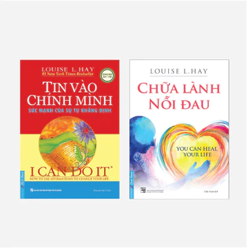 Sách Combo 2 Cuốn Tác Giả Louise L. Hay (Tin vào chính mình + Chữa lành nỗi đau)