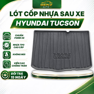 Lót cốp Hyundai Venue 2023 - Nay - Nhựa dẻo TPO Không mùi, Chuẩn khít form xe, Chống thấm nước