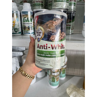 ANTI WHITE (BẢN MỚI) Hỗ trợ xử lý các bệnh sưng ruột, phân trắng, phân lỏng, cân bằng hệ vi sinh trong đường ruột