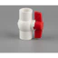 Van khoá phi 20/25/32 nhựa trắng u-pvc
