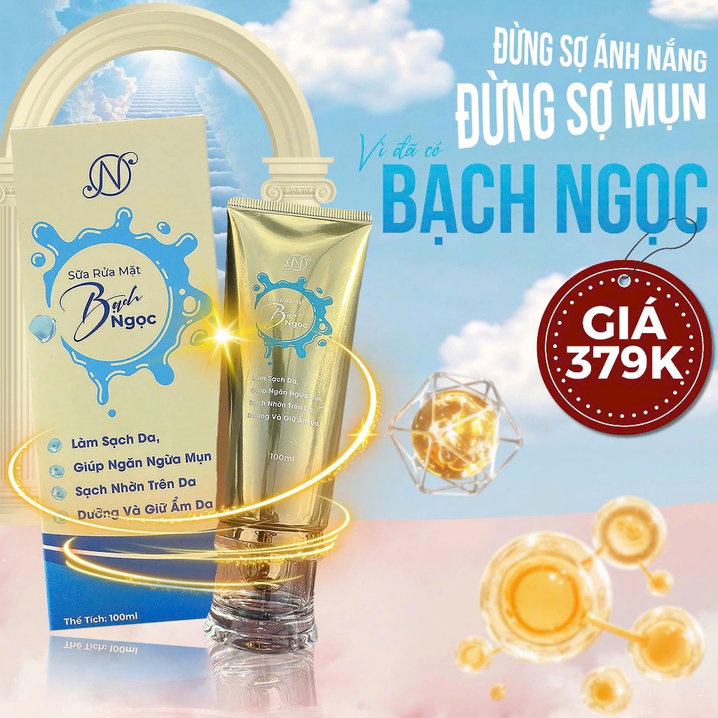SỮA RỮA MẶT BẠCH NGỌC, SỮA RỮA MẶT