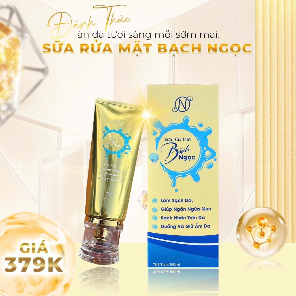 SỮA RỮA MẶT BẠCH NGỌC, SỮA RỮA MẶT