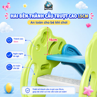 Cầu Trượt Cho Bé Khủng Long 2026 Có Thể Gấp Gọn - Cầu Trượt Cao Cấp Tặng Bóng Rổ, Siêu Chắc Chắn Bảo Hành 1 Năm