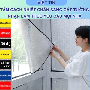 Che sáng 100%, Cách nhiệt , chống tia uv bằng túi khí 2 mặt bạc dày 5mm