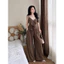 Set Áo Babydoll Cổ V Viền Bèo Phối Quần Suông Ống Rộng Set Đồ Nữ Đơn Giản Dễ Thương Đi Chơi Dạo Phố
