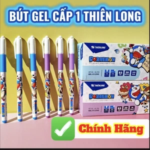 bút gel Thiên Long 012/DO.Combo 5/10/20 bút. xanh, tím. đầu 0.5mm.