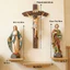 Đức Mẹ –Thánh Giuse 38cm & Chúa Chịu Nạn 57cm Sơn Nhiều Lớp