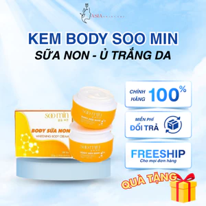 Kem body sữa non Soo Min Hàn Quốc Kem dưỡng trắng da toàn thân chống nắng DC23